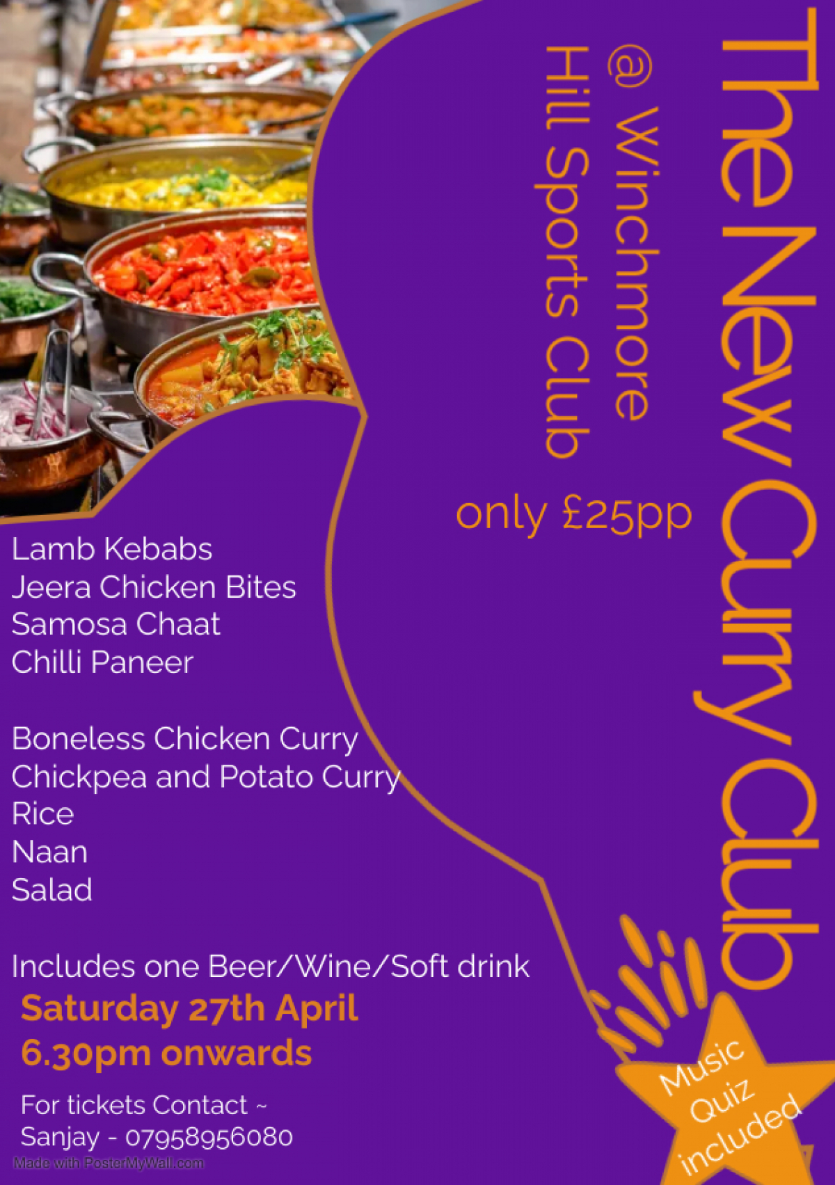Curry Night With Music Quiz
